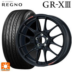 【6/4 20時〜 最大3万円OFFクーポン】225/55R17 97W ブリヂストン レグノ GR-X3 正規品 # エンケイ レーシング GTC02 For GR86 / BRZ Cup Matte Black 17-7.5J 国産車用 サマータイヤホイール4本セット