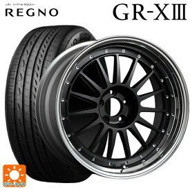 トヨタ カローラ スポーツ(210系)用 225/40R18 92W XL ブリヂストン レグノ GR-X3 正規品 # タナベ SSR プロフェッサー TF1 フラットブラック 新品サマータイヤホイール 4本セット