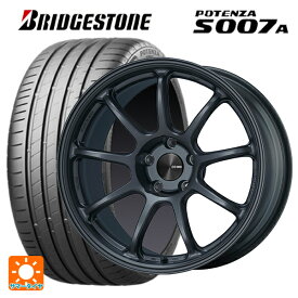 即日発送 【最大3万円OFFクーポン 6/11 1:59迄】2024年製 225/40R18 92Y XL ブリヂストン ポテンザ S007A 正規品(限定) エンケイ パフォーマンスライン PF09 MDG 18-7.5J 国産車用 サマータイヤホイール4本セット