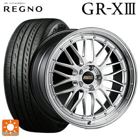 【6/4 20時〜 最大3万円OFFクーポン】245/40R18 93W ブリヂストン レグノ GR-X3 正規品 # BBS LM DS-BKBD 18-9J 国産車用 サマータイヤホイール4本セット