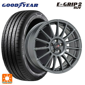 【4/25限定 抽選で最大100％ポイントバック】225/60R17 99V グッドイヤー エフィシェントグリップ 2 SUV オーゼット レーシング スーパーツーリズモ TGR-WRT ラリーグラファイト 17-7J 国産車用 サマータイヤホイール4本セット