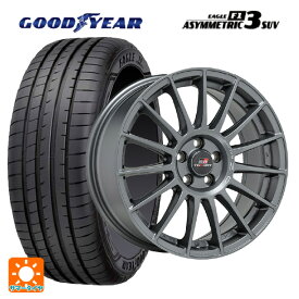 【4/25限定 抽選で最大100％ポイントバック】235/55R20 105Y XL グッドイヤー イーグル F1 アシメトリック3 SUV オーゼット レーシング スーパーツーリズモ TGR-WRT ラリーグラファイト 20-8.5J 国産車用 サマータイヤホイール4本セット