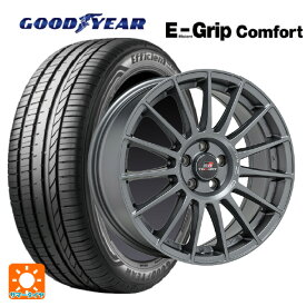 【4/25限定 抽選で最大100％ポイントバック】225/60R18 100V グッドイヤー エフィシェントグリップ コンフォート オーゼット レーシング スーパーツーリズモ TGR-WRT ラリーグラファイト 18-7.5J 国産車用 サマータイヤホイール4本セット