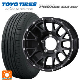 175/80R16 91S トーヨー プロクセス CL1 SUV ウェッズ マッドヴァンス 08 FLINT BLACK 16-5.5J 国産車用 サマータイヤホイール4本セット