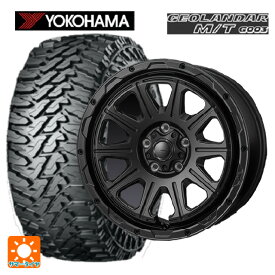 225/65R17 107/103Q ヨコハマ ジオランダー M/T G003 ジャパン三陽 ハイブロック レグルス サテンブラック 17-7.5J 国産車用 サマータイヤホイール4本セット