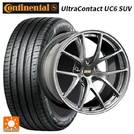 トヨタ RAV4(50系)用 225/60R18 100V コンチネンタル ウルトラコンタクト UC6 SUV 正規品 RI-A DB 新品サマータイヤホイール 4本セット