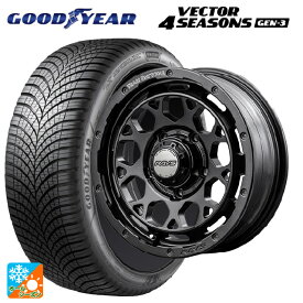 225/50R18 99W XL グッドイヤー ベクター4シーズンズ ジェン3 レイズ チームデイトナ M9+ スペックm AOJ 18-7.5J 国産車用 オールシーズンタイヤホイール4本セット