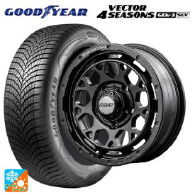 トヨタ ヴェルファイア(30系)用 225/60R17 103V XL グッドイヤー ベクター4シーズンズ ジェン3 SUV # レイズ チームデイトナ M9+ スペックm AOJ 新品オールシーズンタイヤホイール 4本セット