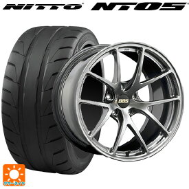 【最大3万円OFFクーポン 6/11 1:59迄】トヨタ GRカローラ(4BA-GZEA14H)用 265/35R18 97W XL ニットー NT05 RI-A DB 新品サマータイヤホイール 4本セット