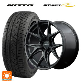 ニッサン エクストレイル(33系)用 255/45R20 105W XL ニットー NT421Q ベルサス VV21S APJ 新品サマータイヤホイール 4本セット