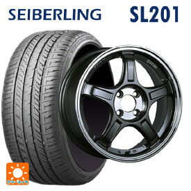 【6/4 20時〜 最大3万円OFFクーポン】195/50R16 84V セイバーリング セイバーリング SL201(ブリヂストン工場生産） # タナベ SSR GT X03 ガンメタ+Sクリア 16-6.5J 国産車用 サマータイヤホイール4本セット