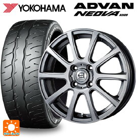 【最大3万円OFFクーポン 6/11 1:59迄】195/55R15 85V ヨコハマ アドバン ネオバ AD09 テクノピア アフロディーテ IS MG 15-5.5J 国産車用 サマータイヤホイール4本セット