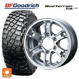在庫有 ミツビシ トライトン(GLSグレード)(LC2T)用 265/65R17 120/117Q BFグッドリッチ マッドテレーン TA KM3 ブラックレター 正規品 # ウェッズ キーラー フォース H/S 新品サマータイヤホイール 4本セット