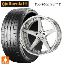 トヨタ アルファード(40系)用 255/30R22 95Y XL コンチネンタル スポーツコンタクト 7 正規品 グノーシス CVF BRU 新品サマータイヤホイール 4本セット