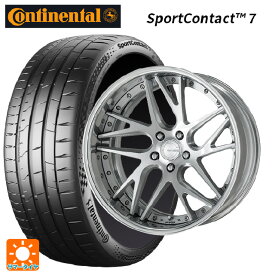 トヨタ アルファード(40系)用 255/30R22 95Y XL コンチネンタル スポーツコンタクト 7 正規品 グノーシス CVX MSL 新品サマータイヤホイール 4本セット