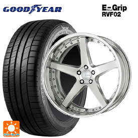 トヨタ アルファード(40系)用 225/55R19 103W XL グッドイヤー エフィシェントグリップ RVF02 # グノーシス CVF BRU 新品サマータイヤホイール 4本セット