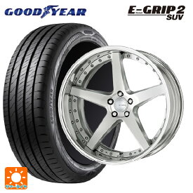 トヨタ アルファード(40系)用 225/55R19 103V XL グッドイヤー エフィシェントグリップ 2 SUV グノーシス CVF BRU 新品サマータイヤホイール 4本セット