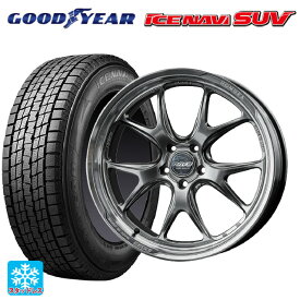 【最大3万円OFFクーポン 6/11 1:59迄】トヨタ アルファード(40系)用 225/55R19 99Q グッドイヤー アイスナビ SUV ホムラ 2X5RA QAJ 新品スタッドレスタイヤホイール 4本セット