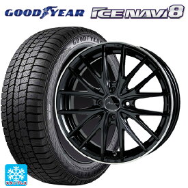 【最大3万円OFFクーポン 6/11 1:59迄】165/60R15 77Q グッドイヤー アイスナビ8 ホットスタッフ プレシャス アスト M1 BK/リムP 15-4.5J 国産車用 スタッドレスタイヤホイール4本セット