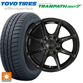 205/60R16 96H トーヨー トランパス MP7 共豊 ザインEK ソリッドブラック 16-6.5J 国産車用 サマータイヤホイール4本セット