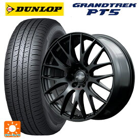 トヨタ ヴェルファイア(40系)用 225/60R18 100H ダンロップ グラントレックPT5 ホムラ 2X9 プラス スポーツエディション B7J 新品サマータイヤホイール 4本セット