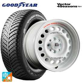 185/60R15 84H グッドイヤー ベクターフォーシーズンズ ハイブリッド ブリヂストン ポテンザ スーパーRAP エボ RPW 15-7J 国産車用 オールシーズンタイヤホイール4本セット