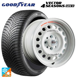 185/60R15 88V XL グッドイヤー ベクターフォーシーズンズ ジェン3 ブリヂストン ポテンザ スーパーRAP エボ RPW 15-7J 国産車用 オールシーズンタイヤホイール4本セット