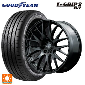 トヨタ ヴェルファイア(40系)用 225/60R18 104V XL グッドイヤー エフィシェントグリップ 2 SUV ホムラ 2X9 プラス スポーツエディション B7J 新品サマータイヤホイール 4本セット