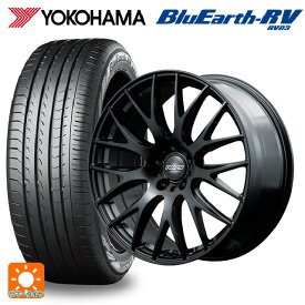 トヨタ ヴェルファイア(40系)用 2024年製 225/60R18 100H ヨコハマ ブルーアース RV03 ホムラ 2X9 プラス スポーツエディション B7J 新品サマータイヤホイール 4本セット