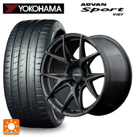 225/40R19 93Y XL ヨコハマ アドバンスポーツ V107 レイズ ベルサス VV21S APJ 19-8J 国産車用 サマータイヤホイール4本セット