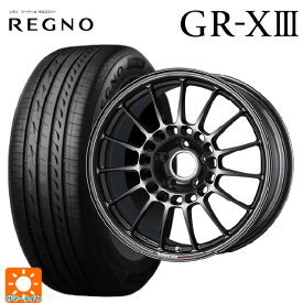 トヨタ カローラ スポーツ(210系)用 205/55R16 91V ブリヂストン レグノ GR-X3 正規品 エンケイ エンケイスポーツ RC-T5 Dark Silver 新品サマータイヤホイール 4本セット