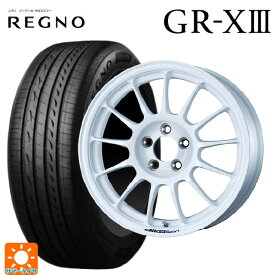 トヨタ カローラ スポーツ(210系)用 205/55R16 91V ブリヂストン レグノ GR-X3 正規品 エンケイ エンケイスポーツ RC-T5 White 新品サマータイヤホイール 4本セット