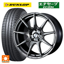 トヨタ プリウス(60系)用 195/60R17 90H ダンロップ エナセーブEC204 ウェッズスポーツ SA99R PSB 新品サマータイヤホイール 4本セット