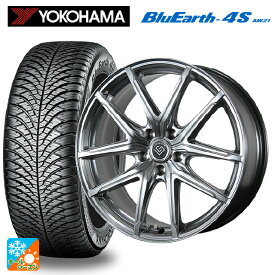 レクサス RX(A10/H10)用 235/55R20 102W ヨコハマ ブルーアース4S AW21 トピー ロンギヌス アールイーエックス H/S 新品オールシーズンタイヤホイール 4本セット