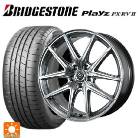 トヨタ アルファード(30系)用 245/40R19 98W XL ブリヂストン プレイズ PX-RV2 正規品 # トピー ロンギヌス アールイーエックス H/S 新品サマータイヤホイール 4本セット