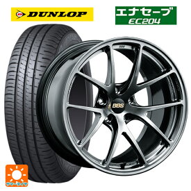 【最大3万円OFFクーポン 6/11 1:59迄】スバル レヴォーグ(VN系)用 225/45R18 95W ダンロップ エナセーブEC204 RI-A DB 新品サマータイヤホイール 4本セット