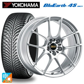 4/20限定 エントリーで最大100％ポイントバックトヨタ RAV4(50系)用 225/65R17 106V XL ヨコハマ ブルーアース4S AW21 RF DS 新品オールシーズンタイヤホイール 4本セット