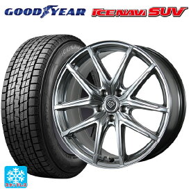 トヨタ アルファード(30系)用 2025年製 225/60R17 99Q グッドイヤー アイスナビ SUV トピー ロンギヌス アールイーエックス H/S 新品スタッドレスタイヤホイール 4本セット