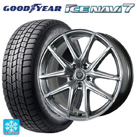 トヨタ アルファード(30系)用 225/60R17 99Q グッドイヤー アイスナビ7(数量限定) トピー ロンギヌス アールイーエックス H/S 新品スタッドレスタイヤホイール 4本セット