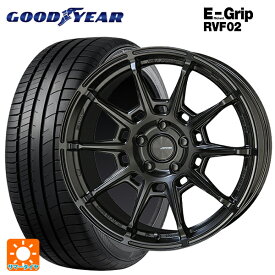 245/45R19 102W XL グッドイヤー エフィシェントグリップ RVF02 共豊 ガレルナ レフィーノ made by エンケイ MB 19-8J 国産車用 サマータイヤホイール4本セット