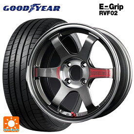 【最大3万円OFFクーポン 6/11 1:59迄】185/55R16 83V グッドイヤー エフィシェントグリップ RVF02 レイズ ボルクレーシング TE37 ソニックSL PG 16-6J 国産車用 サマータイヤホイール4本セット