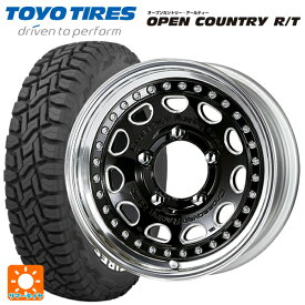 【6/4 20時〜 最大3万円OFFクーポン】185/85R16 105/103N トーヨー オープンカントリー RT ホワイトレター ワーク クラッグ ガルバトレ BC 16-5.5J 国産車用 サマータイヤホイール4本セット