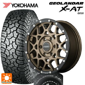 【6/22 20時〜 全品P5倍＆クーポン】スズキ ジムニーシエラ(74系)用 225/75R16 103/100Q ヨコハマ ジオランダー X-AT G016 ホワイトレター 正規品 レイズ チームデイトナ M8 xB エディション ZM 新品サマータイヤホイール 5本セット