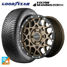 トヨタ ヴェルファイア(30系)用 225/60R17 103V XL グッドイヤー ベクター4シーズンズ ジェン3 SUV # レイズ チームデイトナ M8 xB エディション ZM 新品オールシーズンタイヤホイール 4本セット