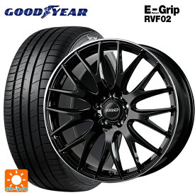 即日発送 トヨタ ヴェルファイア(40系)用 225/55R19 103W XL グッドイヤー エフィシェントグリップ RVF02 # ホムラ 2×9 プラス BVK 新品サマータイヤホイール 4本セット