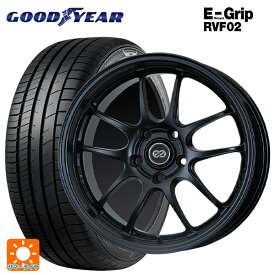 【最大3万円OFFクーポン 6/11 1:59迄】ホンダ ZR-V(RZ4)用 215/60R17 100H XL グッドイヤー エフィシェントグリップ RVF02 パフォーマンスライン PF01 マットブラック 新品サマータイヤホイール 4本セット