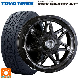 ジープ ラングラー(JL系)用 265/65R18 114H トーヨー オープンカントリー AT3 ホワイトレター MG ライカン マットブラッククリア 新品サマータイヤホイール 4本セット