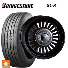 トヨタ ハイエース(200系)用 215/65R16 109/107R ブリヂストン GL-R 正規品 クリムソン ディーン カリフォルニア マットブラック 新品サマータイヤホイール 4本セット