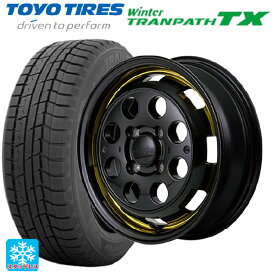 165/55R15 75Q トーヨー ウインタートランパス TX エムアイディー ガルシア シスコポップ YELLOW 15-4.5J 国産車用 スタッドレスタイヤホイール4本セット
