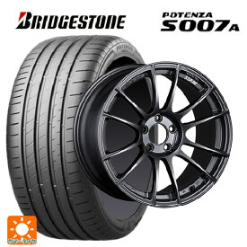 235/35R19 91Y XL ブリヂストン ポテンザ S007A 正規品 タナベ SSR GT X04 ダークガンメタ 19-8.5J 国産車用 サマータイヤホイール4本セット